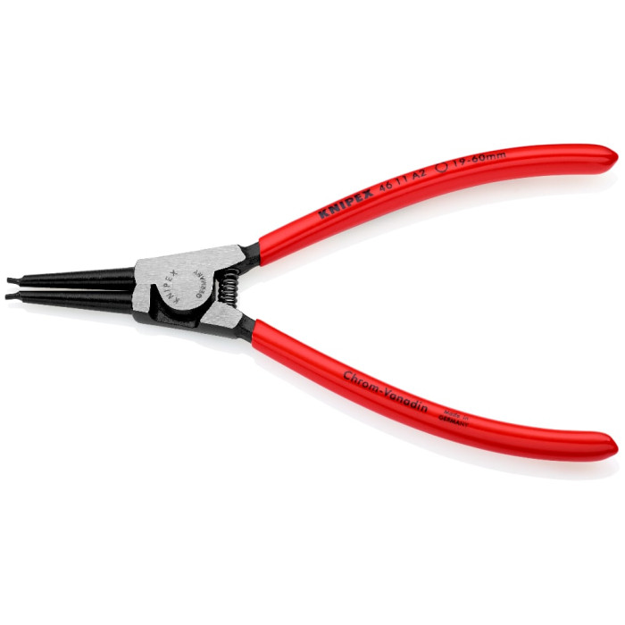 Набор щипцов для стопорных колец 4 шт KNIPEX 00 19 56 - изображение 5