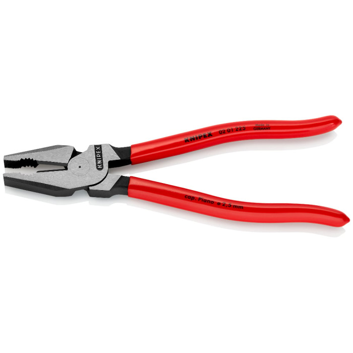 Плоскогубцы комбинированные особой мощности KNIPEX 225 мм 02 01 225 - изображение 3