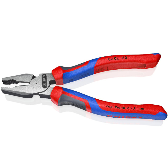 Плоскогубцы комбинированные особой мощности KNIPEX 180 мм 02 02 180 - изображение 2