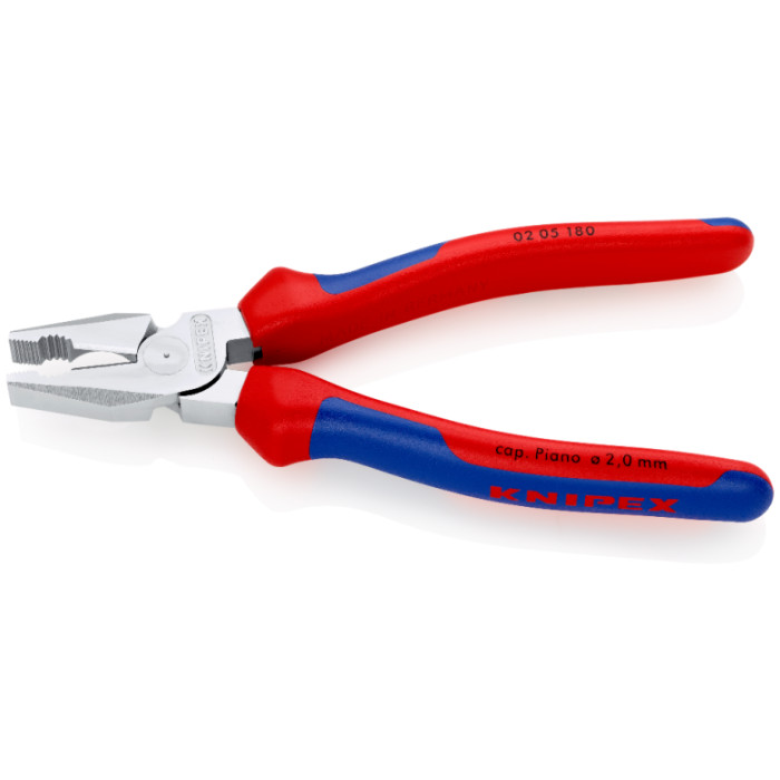 Плоскогубцы комбинированные особой мощности KNIPEX 180 мм 02 05 180 - изображение 2