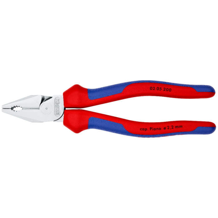 Плоскогубцы комбинированные особой мощности KNIPEX 200 мм 02 05 200