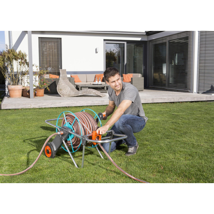 Тележка для шланга металическая 100  Gardena - изображение 4