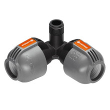 Соединитель изогнутый Gardena 25 мм x 3/4"