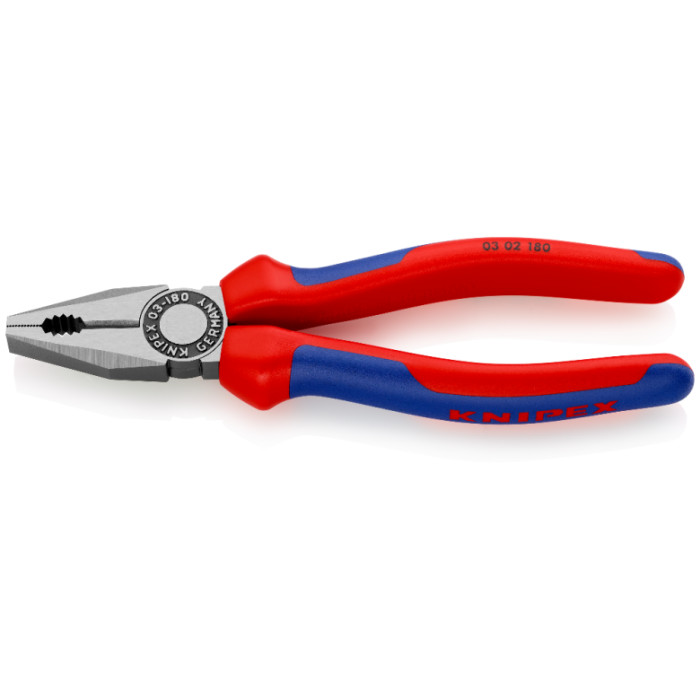 Плоскогубцы комбинированные KNIPEX 180 мм 03 02 180 - изображение 2