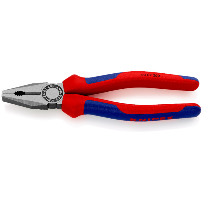 Плоскогубцы комбинированные KNIPEX 200 мм 03 02 200 - изображение 2