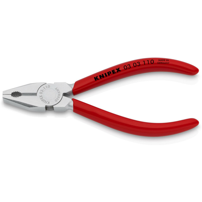 Мини плоскогубцы комбинированные KNIPEX 110 мм 03 03 110 - изображение 2