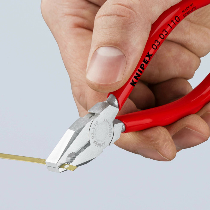 Мини плоскогубцы комбинированные KNIPEX 110 мм 03 03 110 - изображение 6