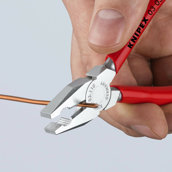 Мини плоскогубцы комбинированные KNIPEX 110 мм 03 03 110 - изображение 7