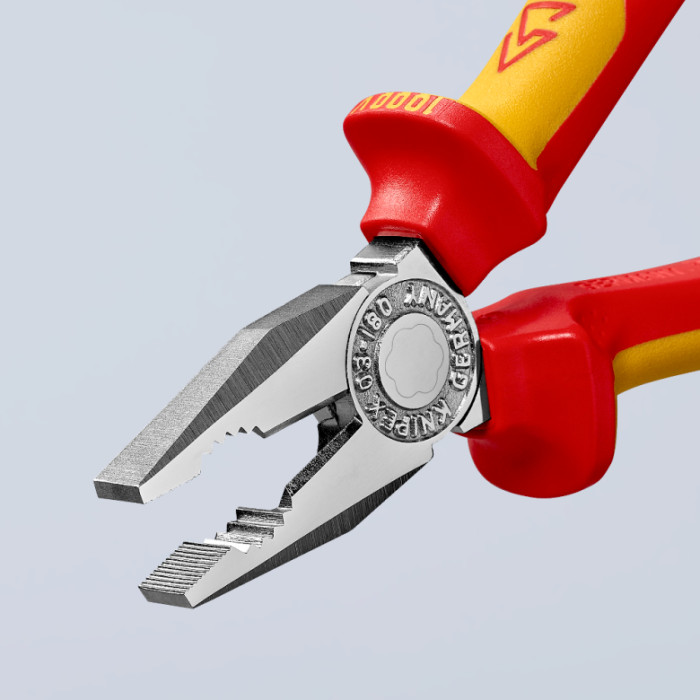 Плоскогубцы комбинированные диэлектрические KNIPEX 180 мм 03 06 180 - изображение 12