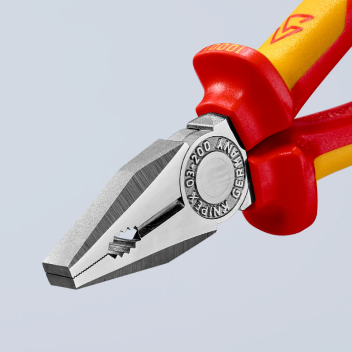 Плоскогубцы комбинированные диэлектрические KNIPEX 200 мм 03 06 200 - изображение 9