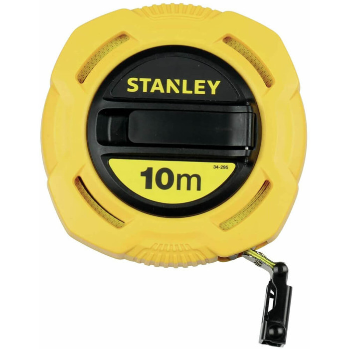Рулетка измерительная FIBERGLASS длиной 10 м, шириной 12,7 мм, в пластмассовом корпусе STANLEY 0-34-295 - изображение 4