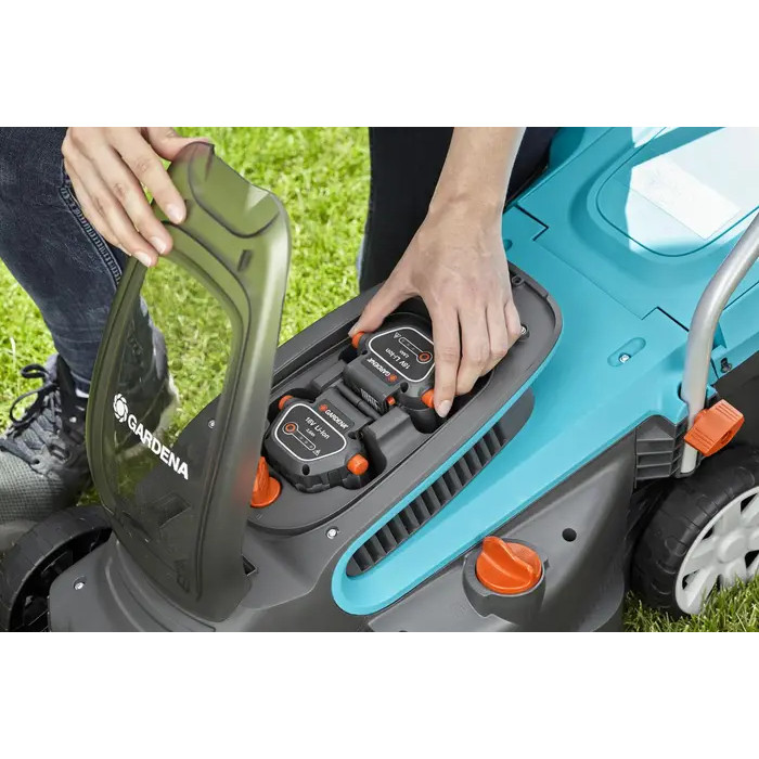 Газонокосарка акумуляторна GARDENA PowerMax Li-18/32 05039-20.000.00 - зображення 5