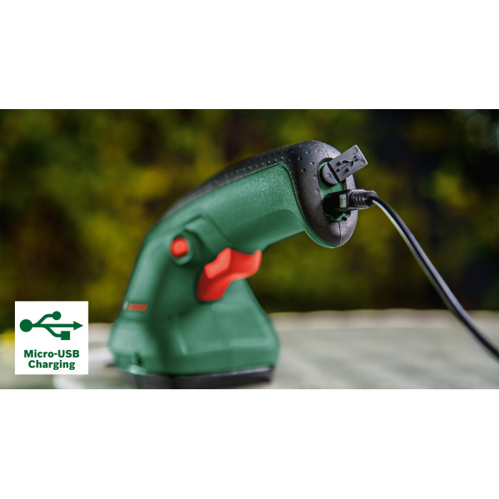 Ножиці акумуляторні для кущів та трави BOSCH EasyShear 0600833303 - зображення 3