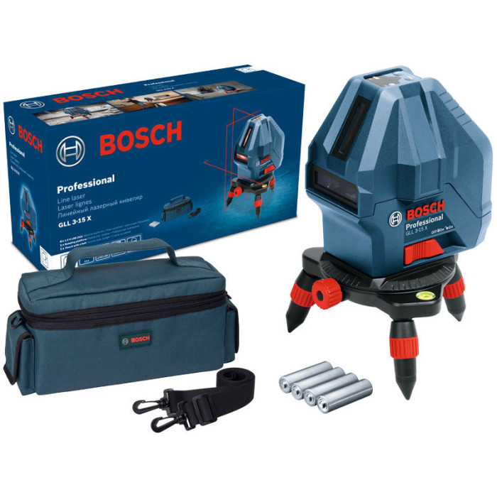 Лазерный нивелир BOSCH GLL 3-15 X Professional 0601063M00