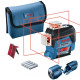 Лазерний нівелір акумуляторний BOSCH GLL 3-80 C Professional 0601063R00 без АКБ