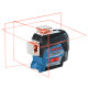 Лазерний нівелір акумуляторний BOSCH GLL 3-80 C Professional 0601063R01 без АКБ - зображення 2