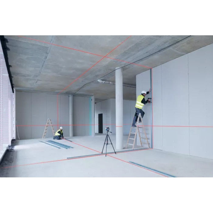 Лазерний нівелір акумуляторний BOSCH GLL 3-80 C Professional 0601063R01 без АКБ - зображення 3