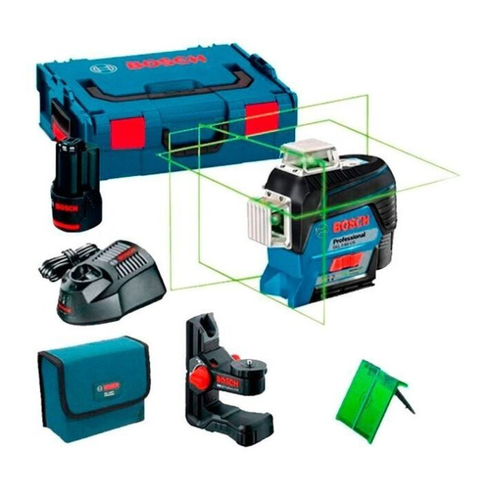 Лазерний нівелір Bosch GLL 3-80 CG 0601063T00 - зображення 3