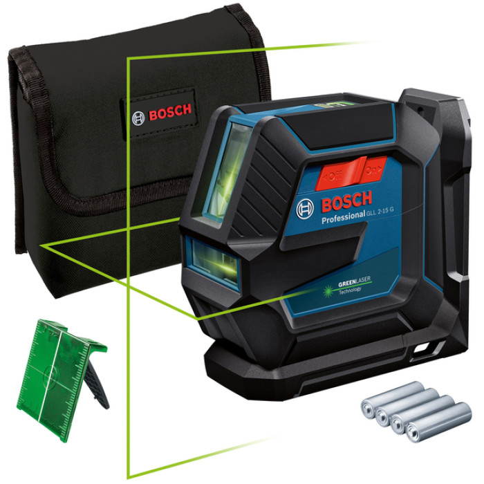 Лазерный нивелир BOSCH GLL 2-15 G Professional 0601063W00