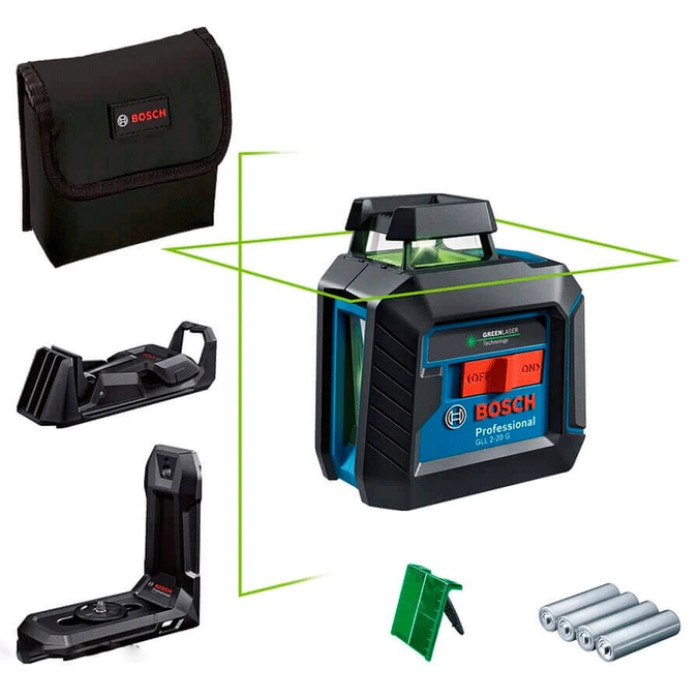 Лазерный нивелир BOSCH GLL 2-20 G Professional 0601065000