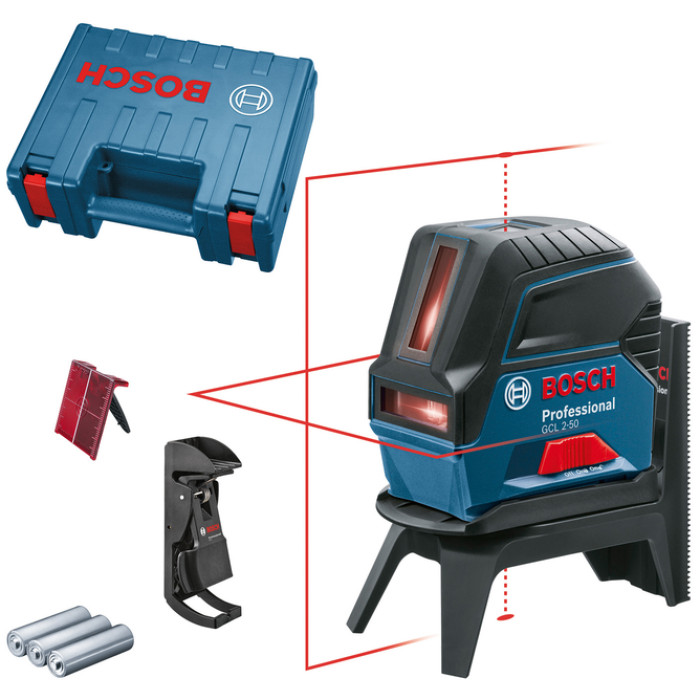 Лазерний нівелір BOSCH GCL 2-50 Professional 0601066F02