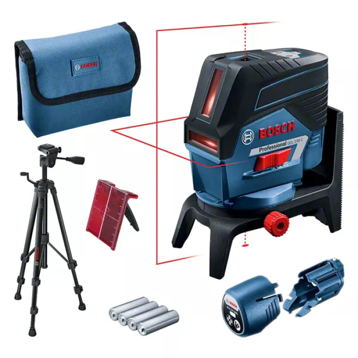 Лазерний нівелір акумуляторний BOSCH GCL 2-50 C Professional 0601066G02 без АКБ