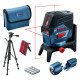 Лазерний нівелір акумуляторний BOSCH GCL 2-50 C Professional 0601066G02 без АКБ