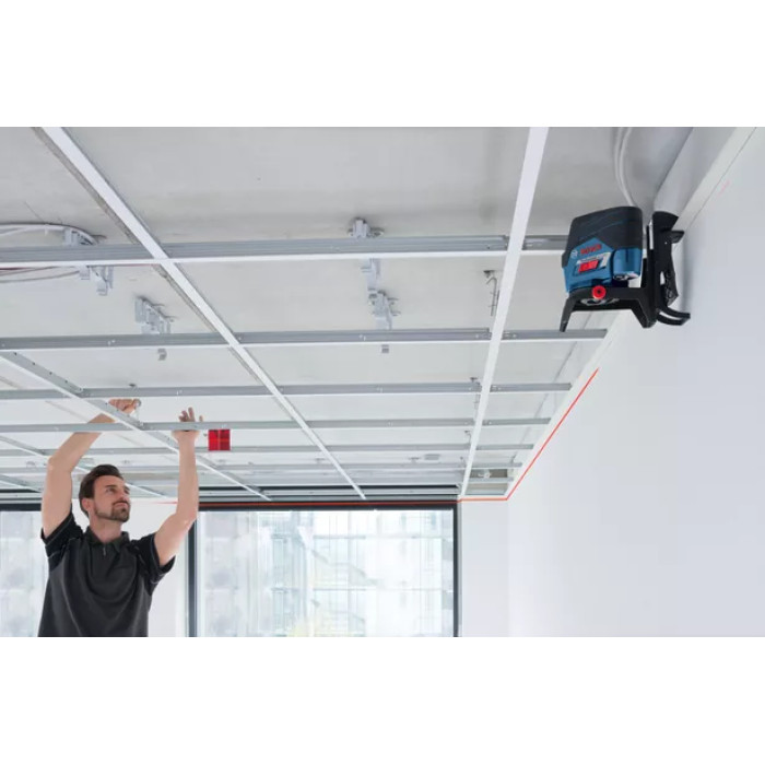 Лазерний нівелір акумуляторний BOSCH GCL 2-50 C Professional 0601066G02 без АКБ - зображення 3