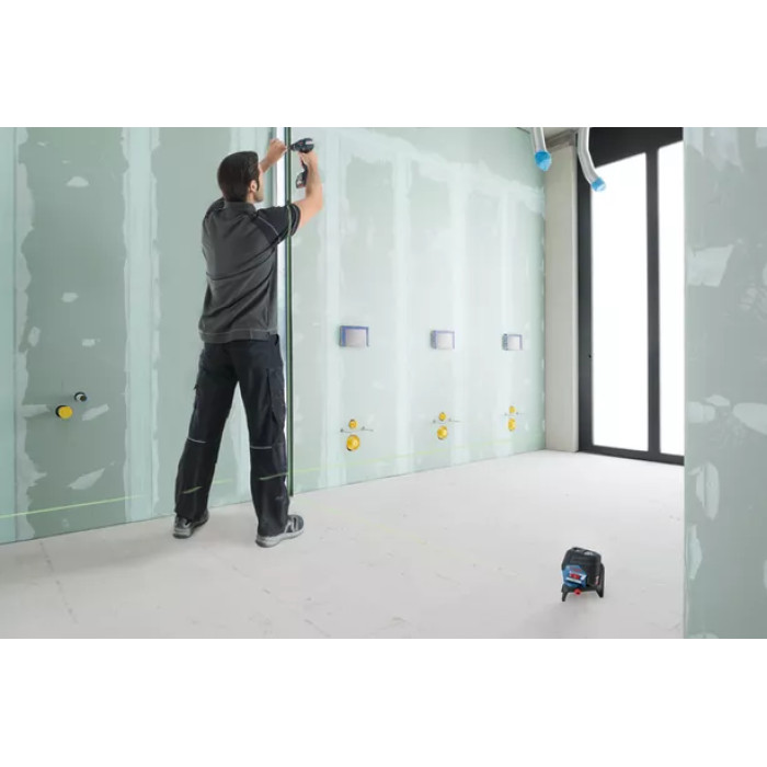 Лазерний нівелір акумуляторний BOSCH GCL 2-50 CG Professional 0601066H00 - зображення 4