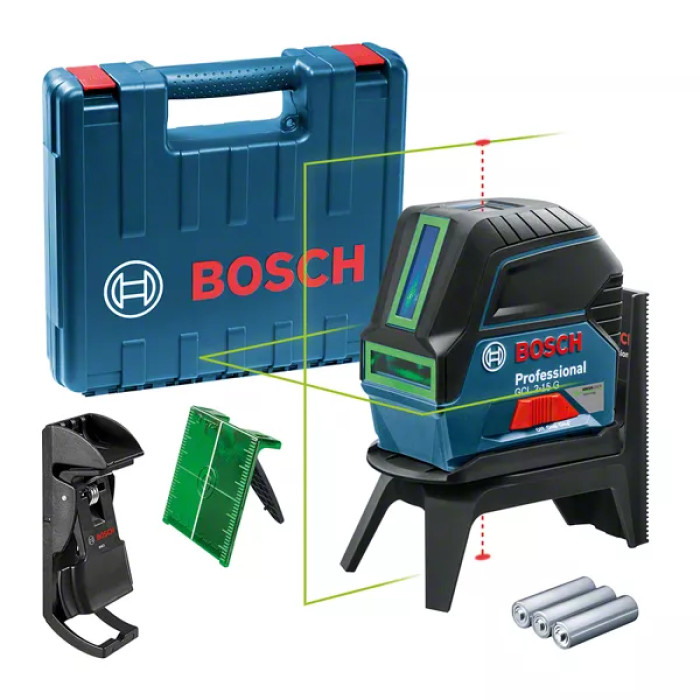 Лазерний нівелір BOSCH GCL 2-15 G Professional 0601066J00