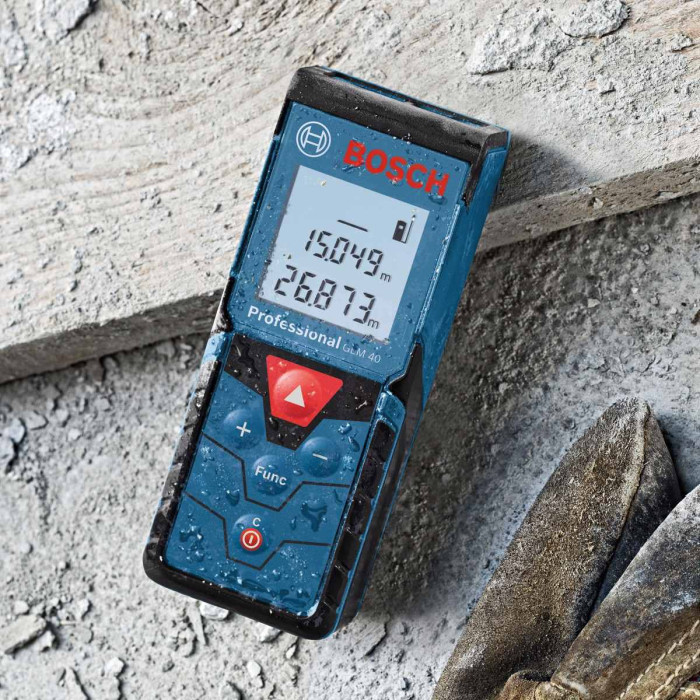 Далекомір лазерний BOSCH GLM 40 Professional 0601072900 - зображення 6