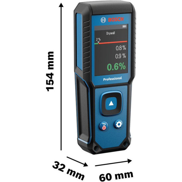 Вимірювач вологості BOSCH PRO GMM 1-15 0601078200 - зображення 2