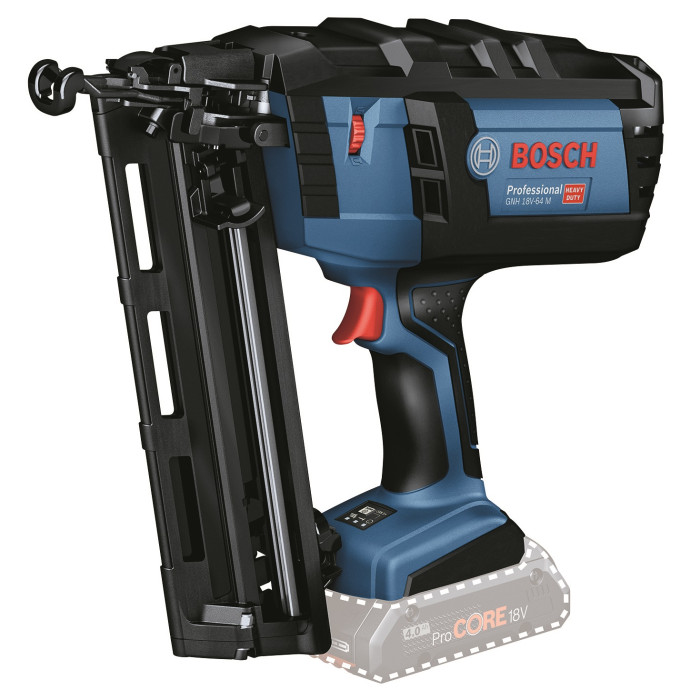 Гвоздезабиватель аккумуляторный BOSCH GNH 18V-64 M Professional 0601481000 без АКБ
