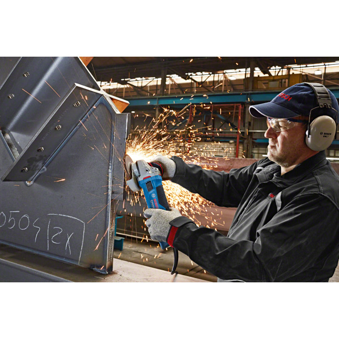 Угловая шлифмашина BOSCH GWS 19-125 CI Professional 060179N002 - изображение 6
