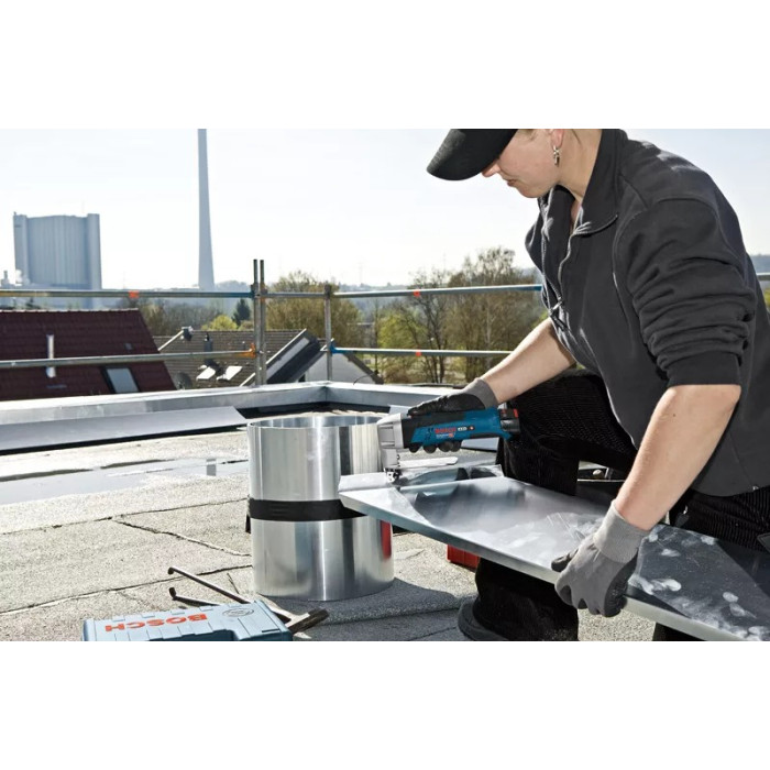 Листові ножиці акумуляторні BOSCH GSC 12V-13 Professional 0601926105 без АКБ - зображення 2