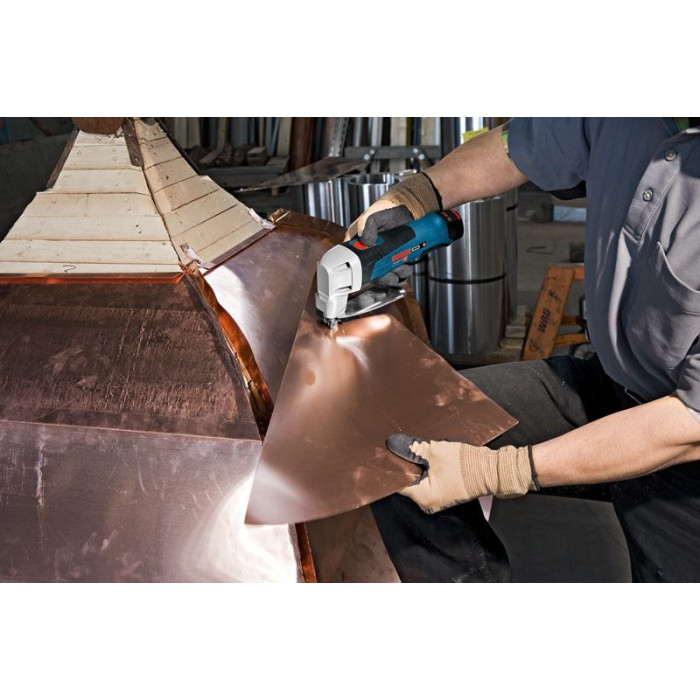 Листові ножиці акумуляторні BOSCH GSC 12V-13 Professional 0601926105 без АКБ - зображення 3