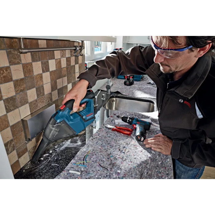 Пилосос акумуляторний BOSCH GAS 12V Professional 06019E3000 без АКБ - зображення 6