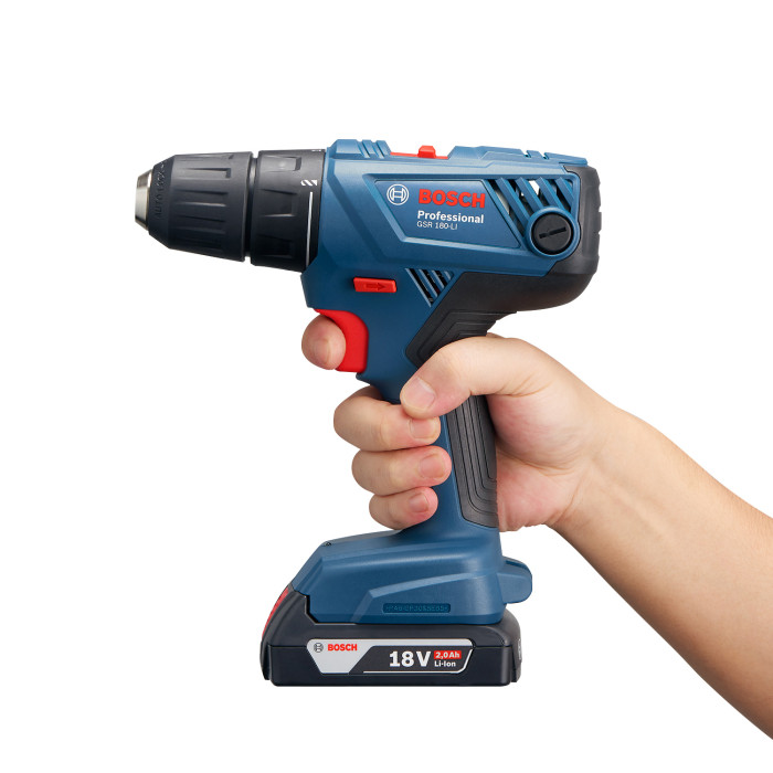 Дриль-шуруповерт акумуляторний BOSCH GSR 180-LI Professional 06019F8109 - зображення 4