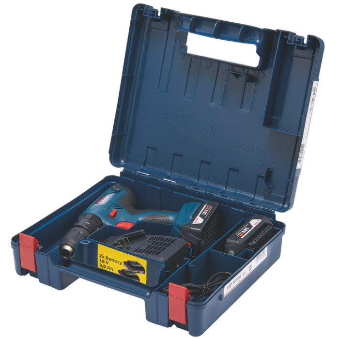 Дрель-шуруповерт ударная аккумуляторная BOSCH GSB 180-LI Professional 06019F8307 - изображение 4