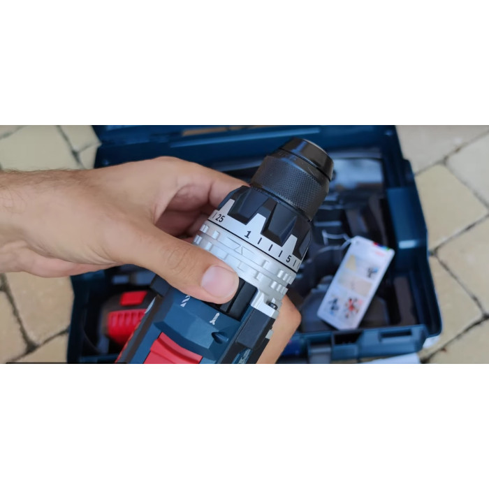Дриль-шуруповерт акумуляторний BOSCH GSR 18V-110 C Professional 06019G0109 без АКБ - зображення 5