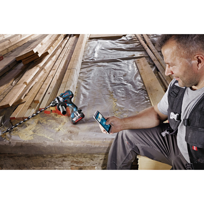 Дриль-шуруповерт акумуляторний BOSCH GSR 18V-110 C Professional 06019G0109 без АКБ - зображення 8