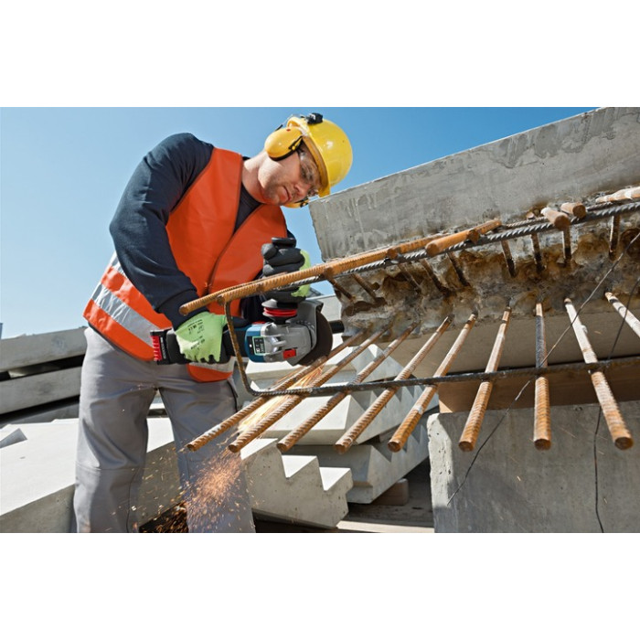 Угловая шлифмашина аккумуляторная BOSCH GWS 18V-10 SC 06019G340B без АКБ - изображение 3