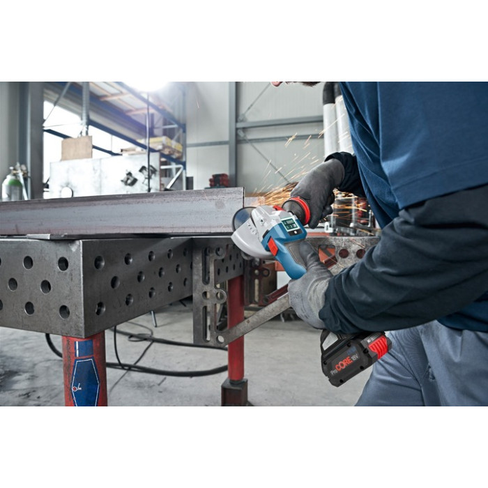 Угловая шлифмашина аккумуляторная BOSCH GWS 18V-10 SC 06019G340B без АКБ - изображение 5
