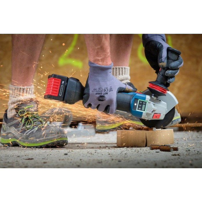 Угловая шлифмашина аккумуляторная BOSCH GWS 18V-10 SC 06019G340B без АКБ - изображение 6