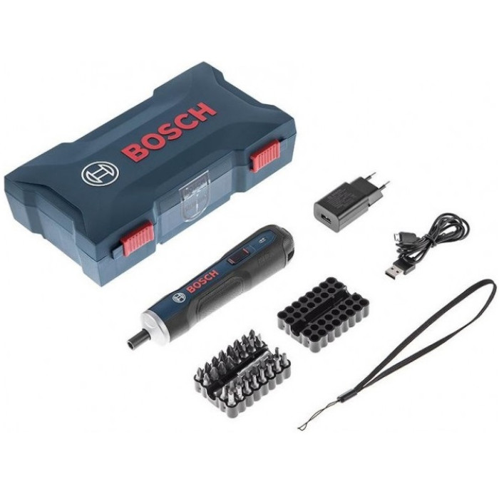 Аккумуляторная отвёртка BOSCH GO Kit 06019H2021