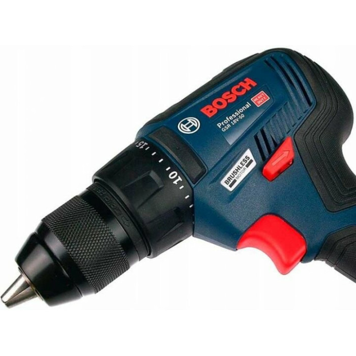 Дриль-шуруповерт акумуляторний BOSCH GSR 18V-50 Professional 06019H5004 - зображення 2