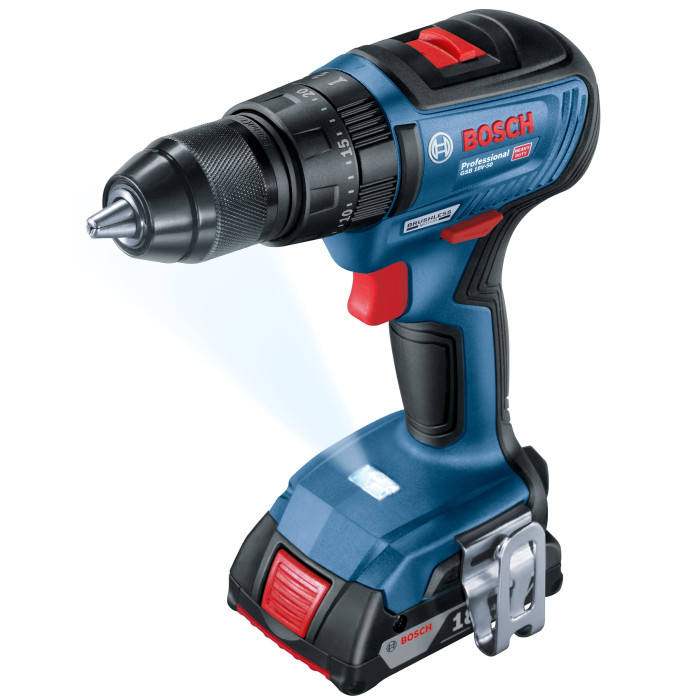Дриль-шуруповерт ударний акумуляторний BOSCH GSB 18V-50 Professional 06019H5100 - зображення 2