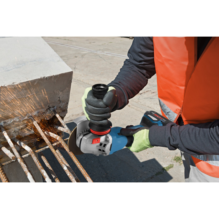 Угловая шлифмашина аккумуляторная BOSCH GWS 18V-15 C Professional 06019H6000 без АКБ - изображение 3