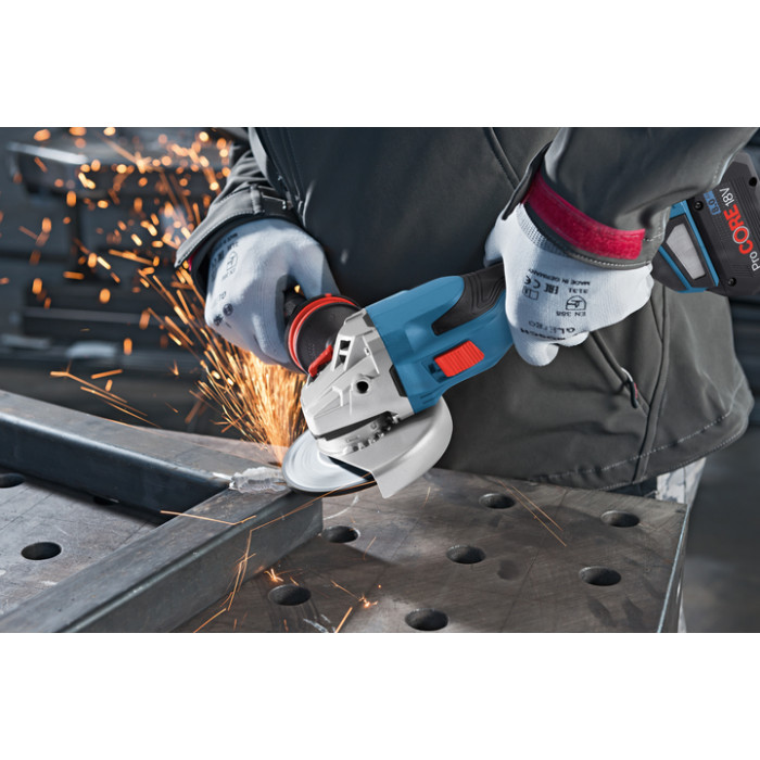 Угловая шлифмашина аккумуляторная BOSCH GWS 18V-15 C Professional 06019H6000 без АКБ - изображение 4