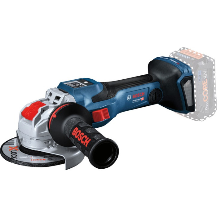 Кутова шліфмашина акумуляторна BOSCH GWX 18V-15 SC Professional 06019H6500 без АКБ - зображення 2